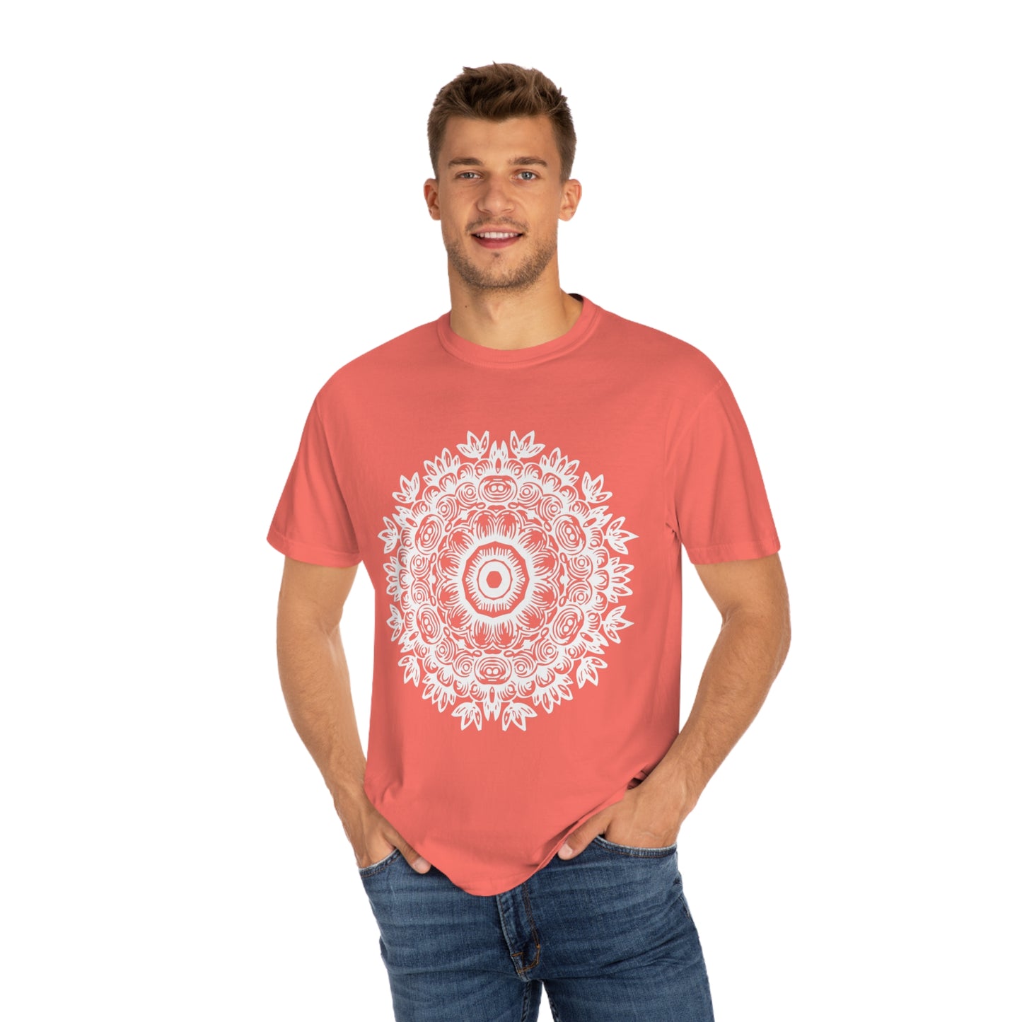 Flower Mandala Print Shirt