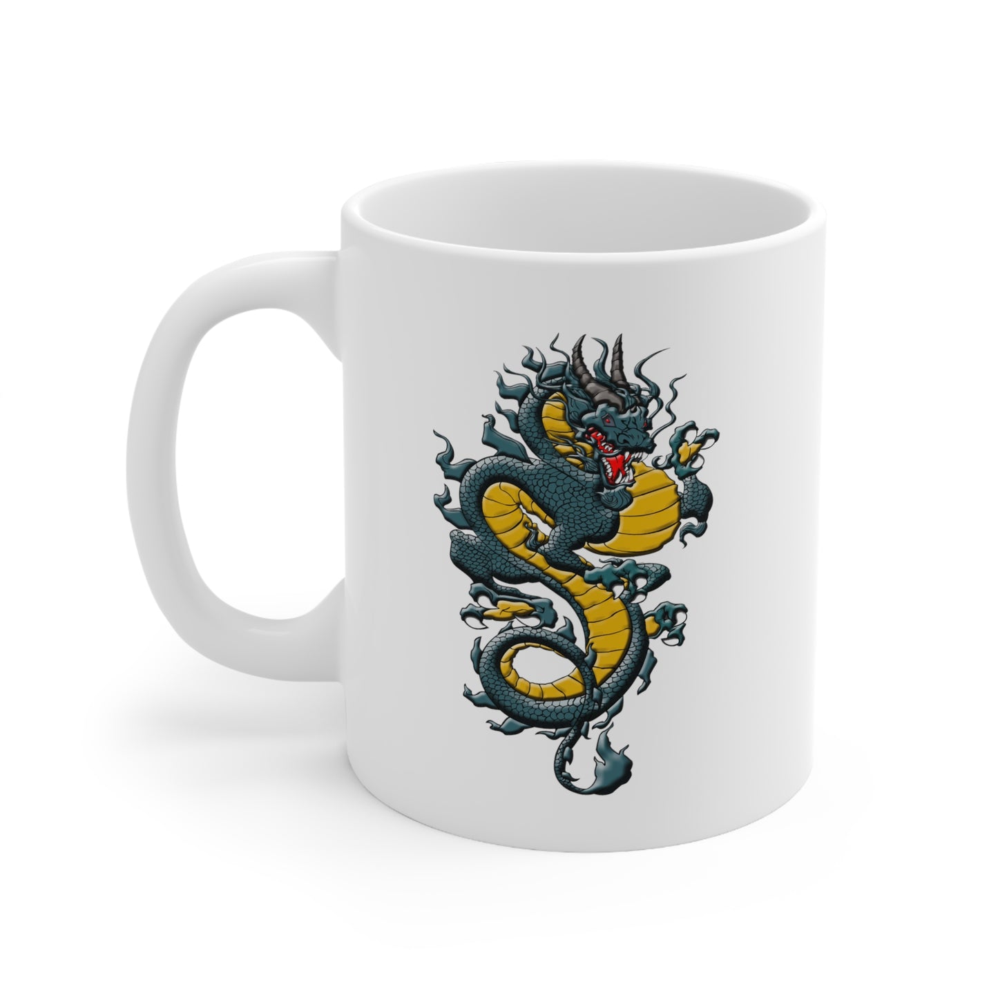 Chinese Dragon Ceramic Mug 11oz