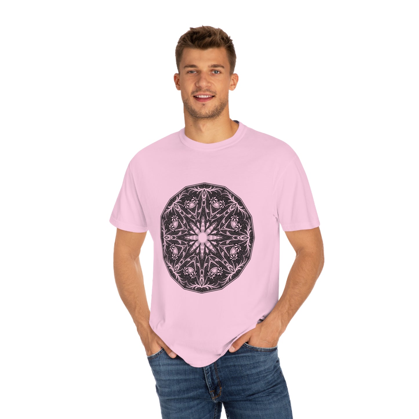 Circular Mandala Print Shirt