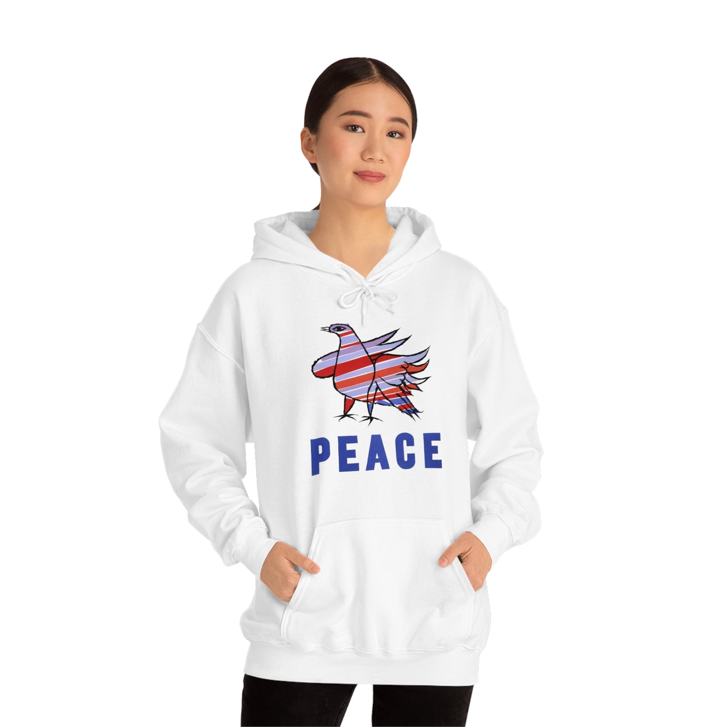 Peace Dove Hooded Sweatshirt