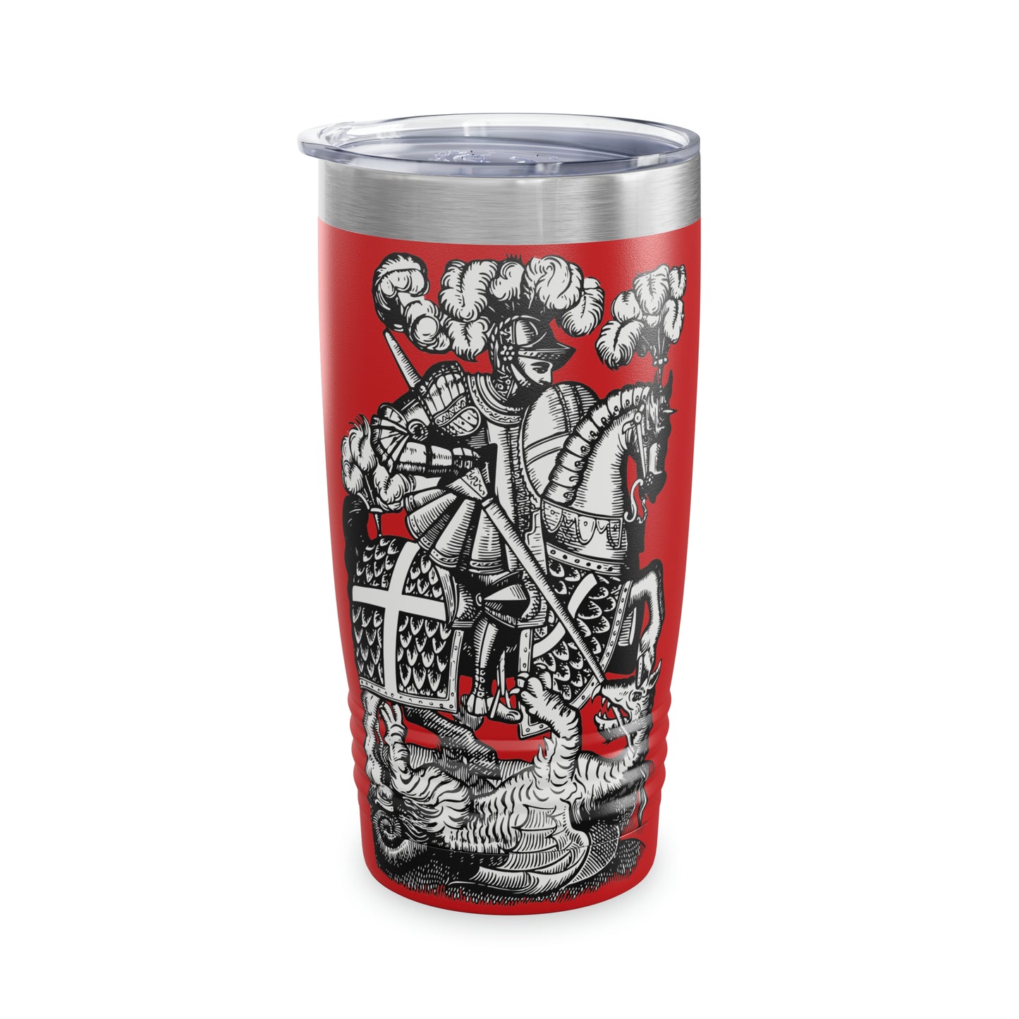 Red Cross Knight Ringneck Tumbler, 20oz