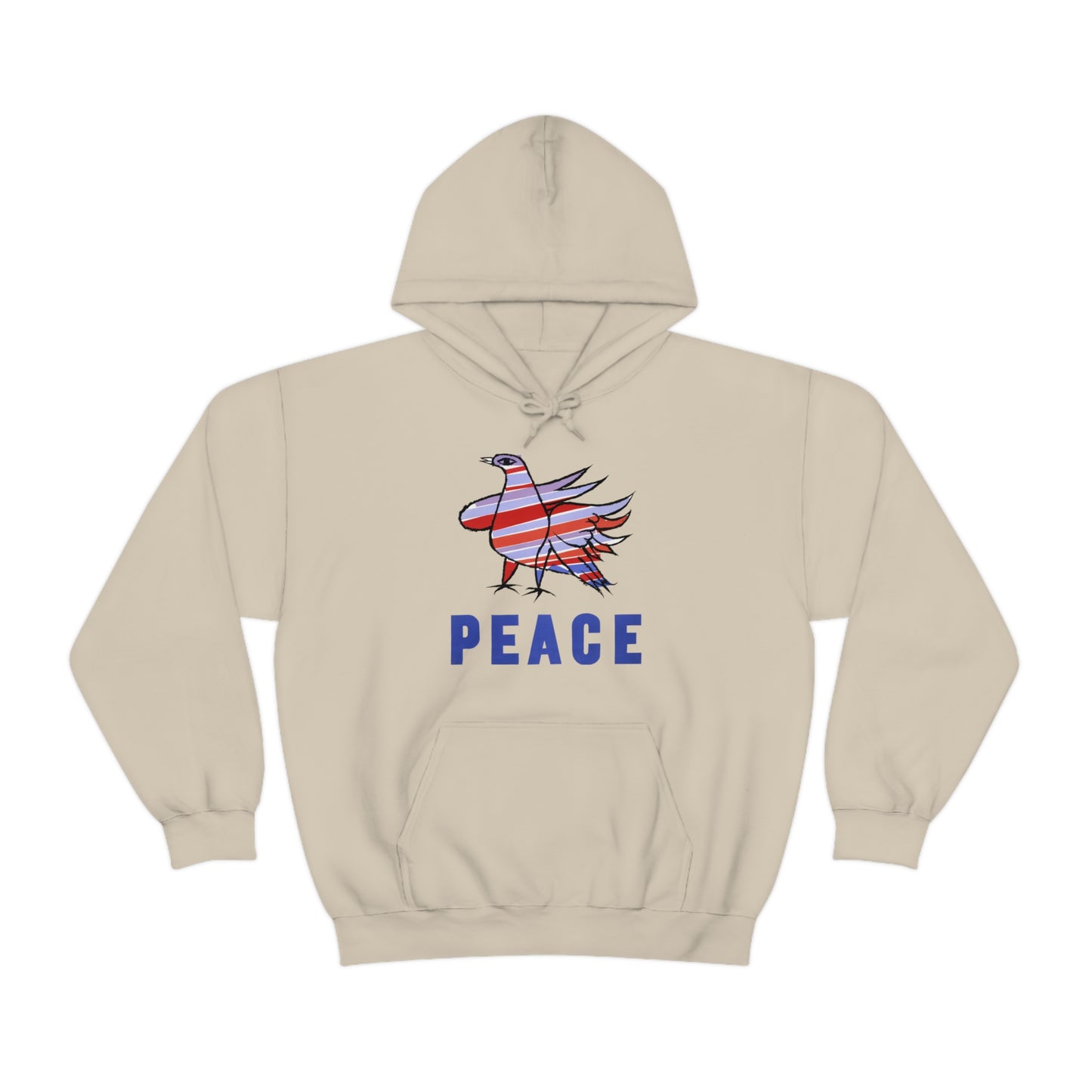 Peace Dove Hooded Sweatshirt