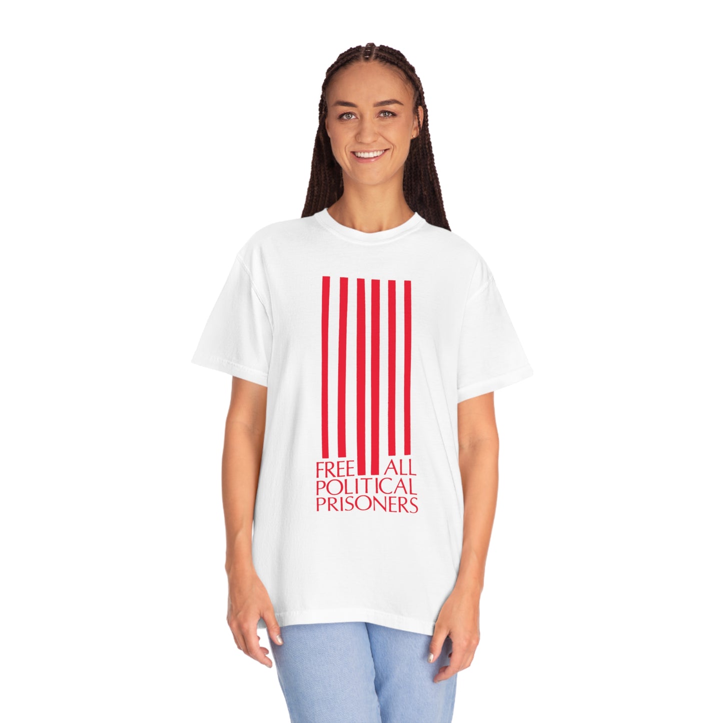 'Free All Political Prisoners' Print Shirt