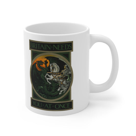 'Britain Needs You' Ceramic Mug 11oz