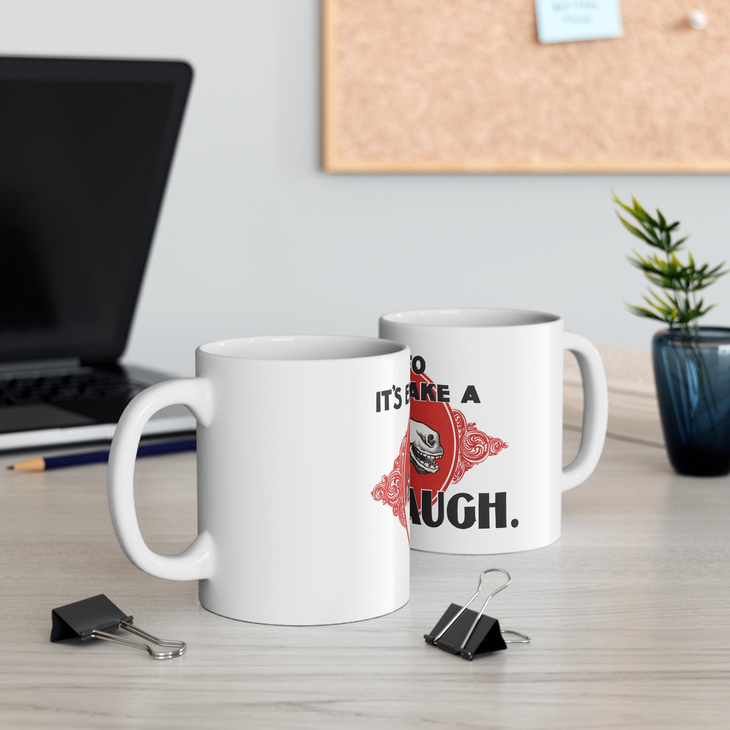 'Enough to Make a Horse Laugh' Ceramic Mug 11oz