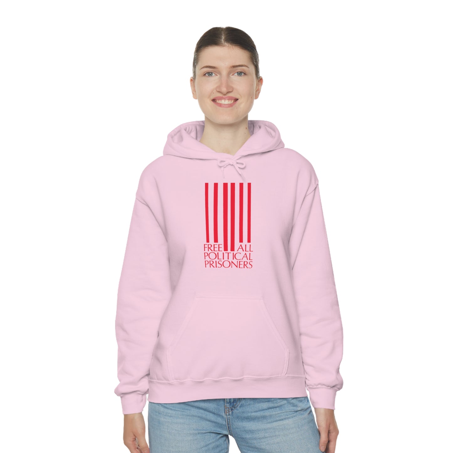 'Free All Political Prisoners' Hooded Sweatshirt