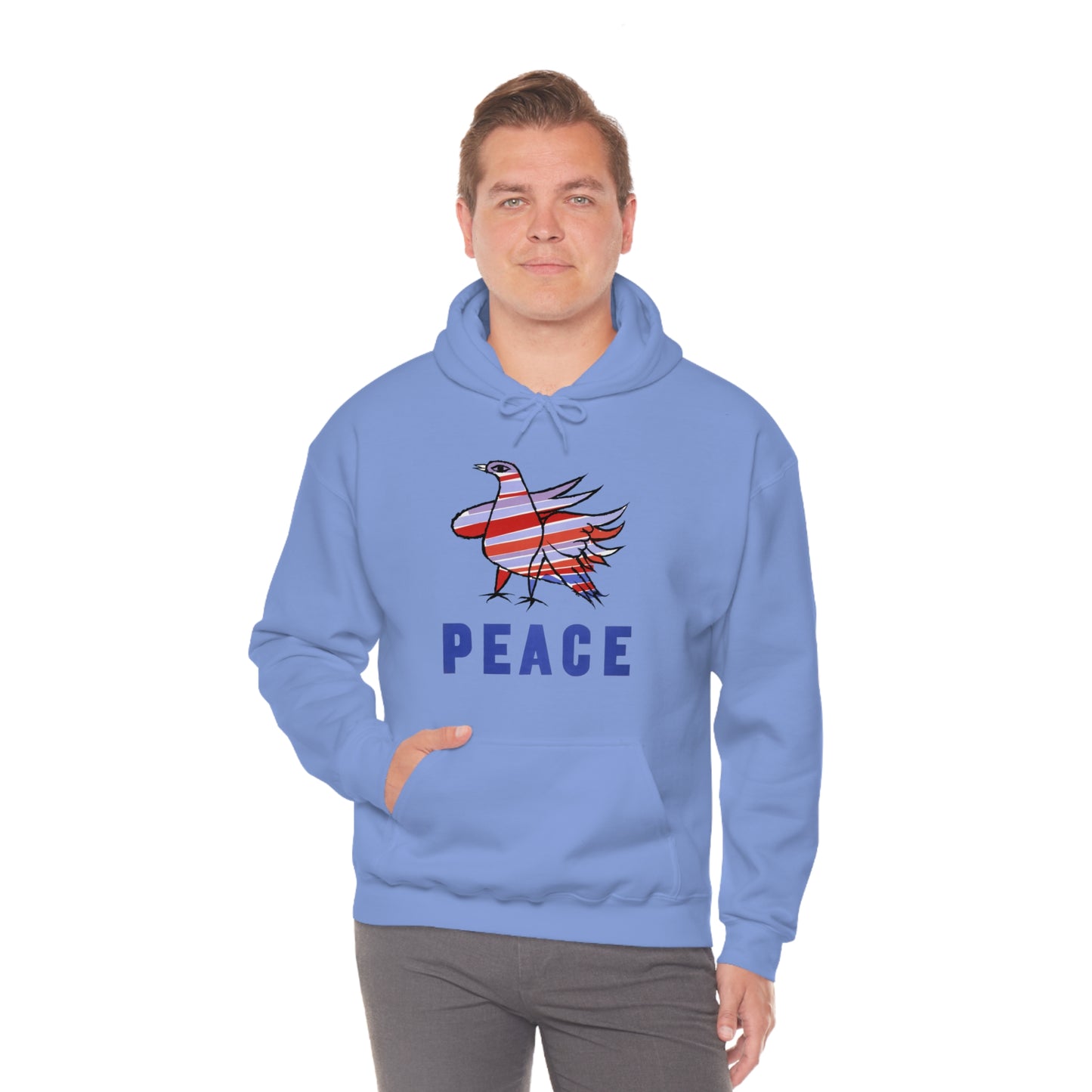 Peace Dove Hooded Sweatshirt