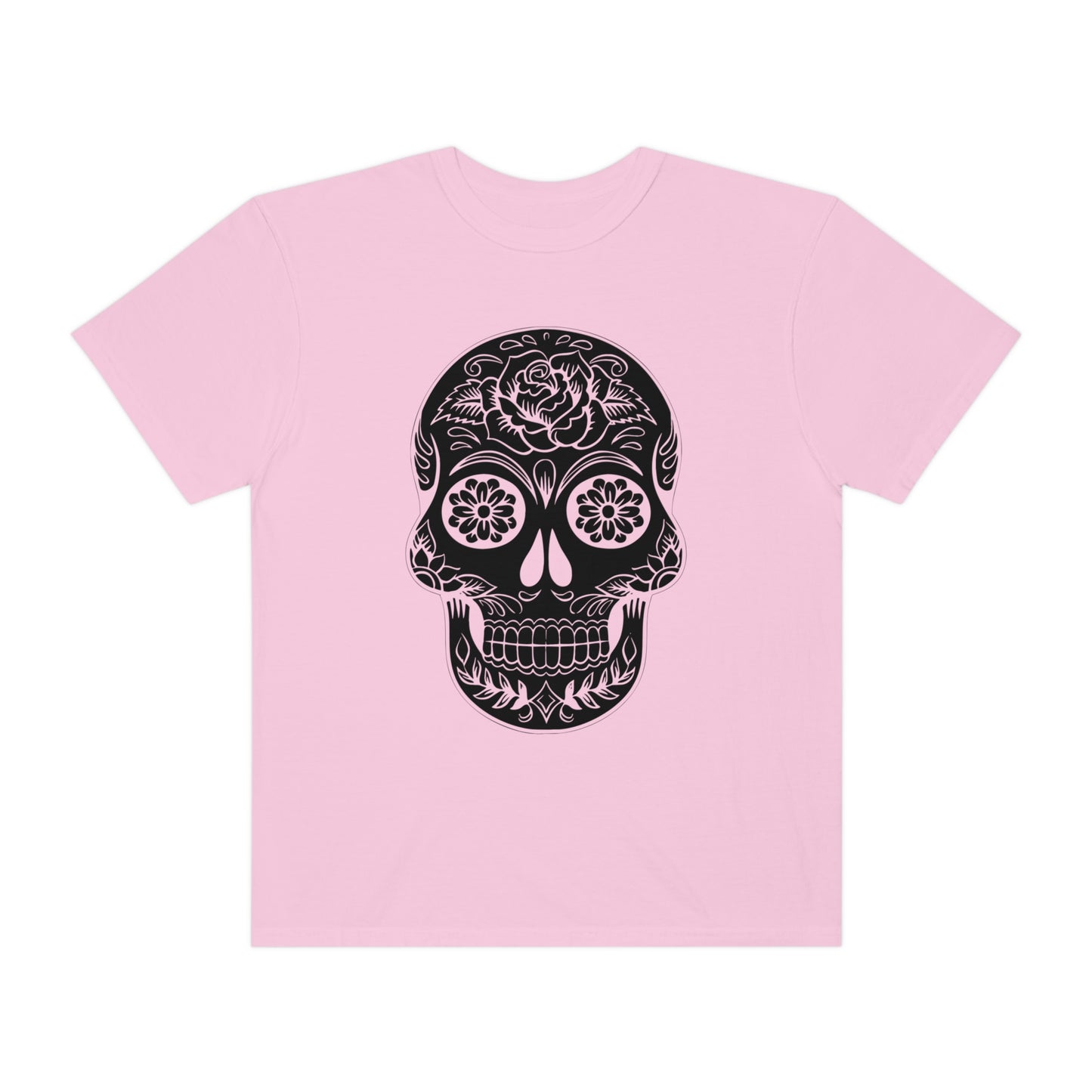 Day of the Dead Skull Print Shirt