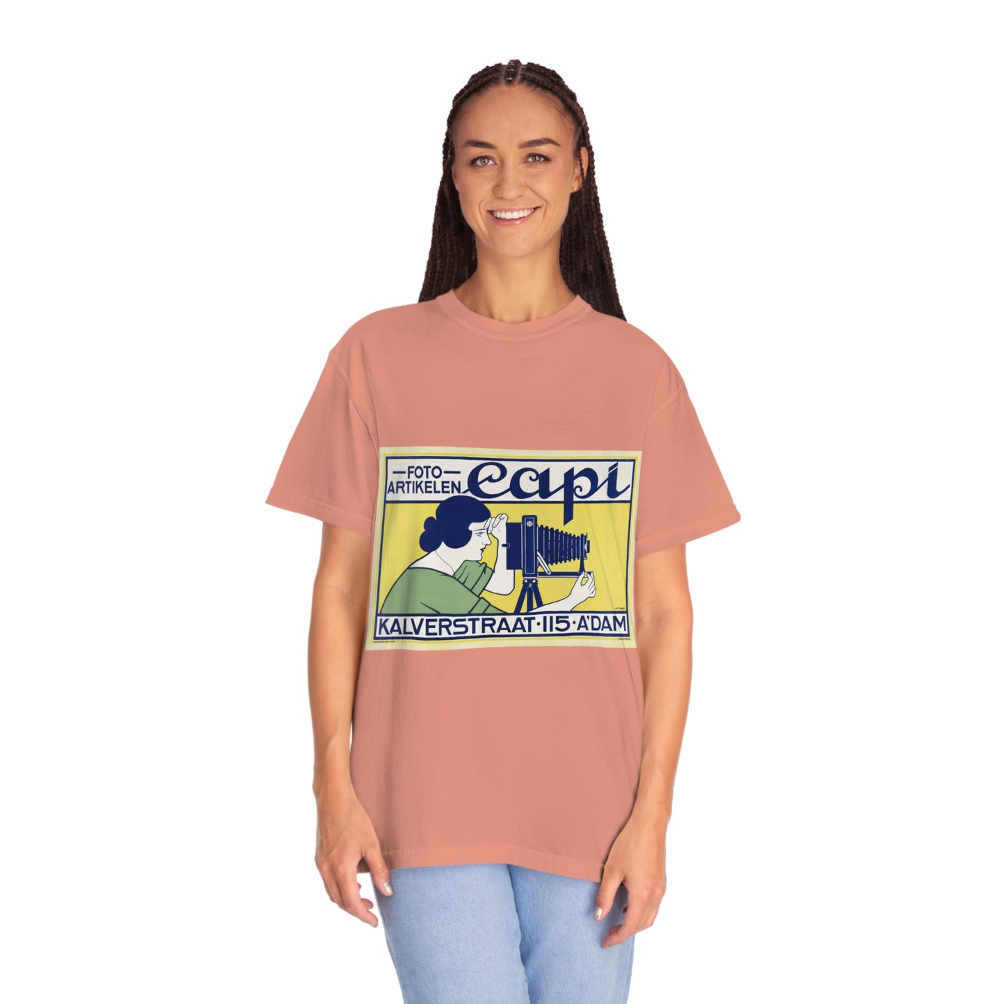 Retro art deco photographer T-shirt