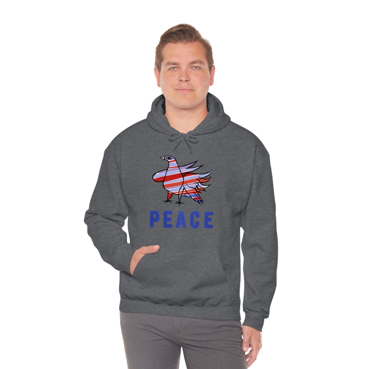 Peace Dove Hooded Sweatshirt