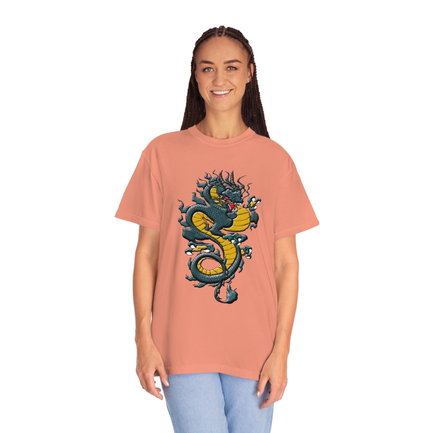 Chinese Dragon Print Shirt