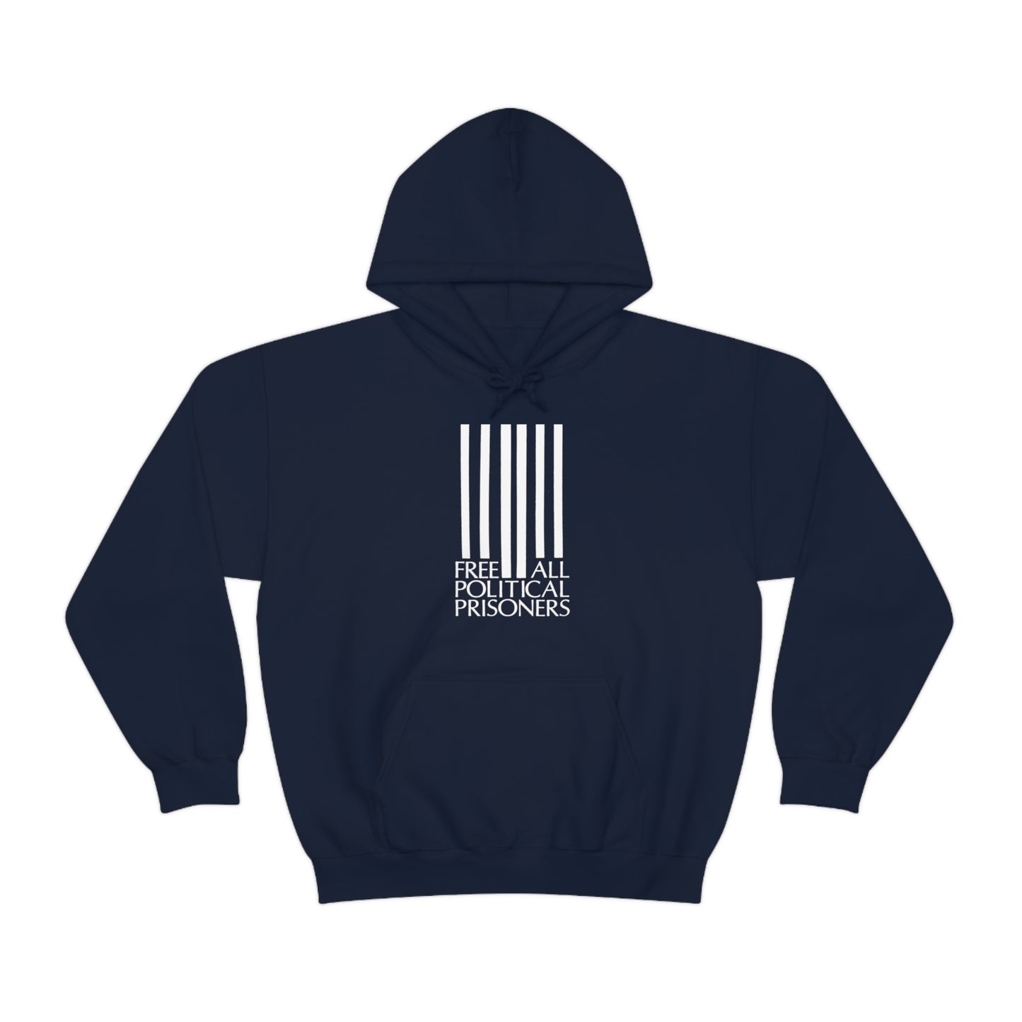 'Free All Political Prisoners' Hooded Sweatshirt