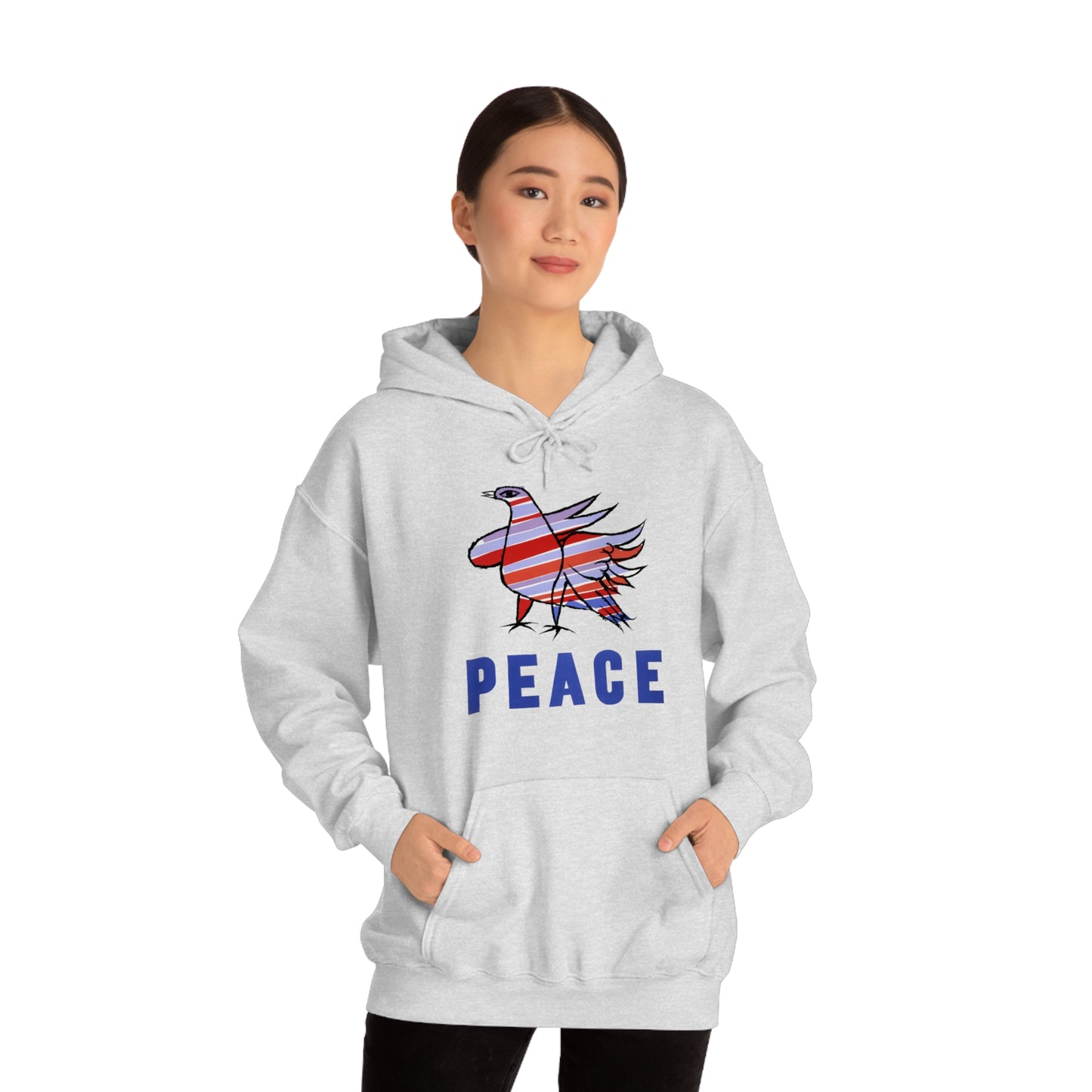 Peace Dove Hooded Sweatshirt