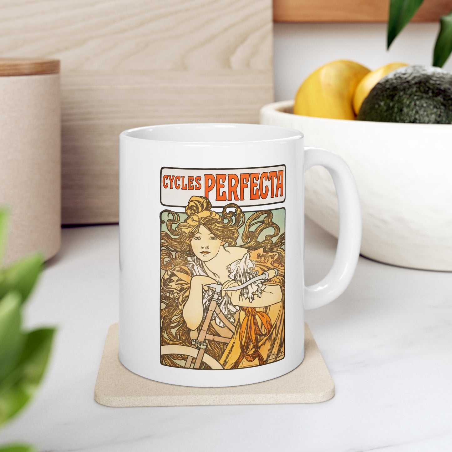 Retro Cycles Perfecta Ceramic Mug 11oz