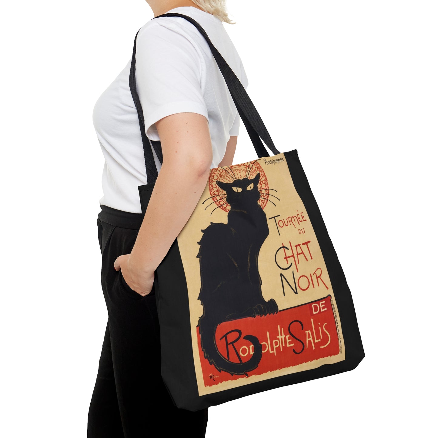 Vintage Chat Noir Tote Bag