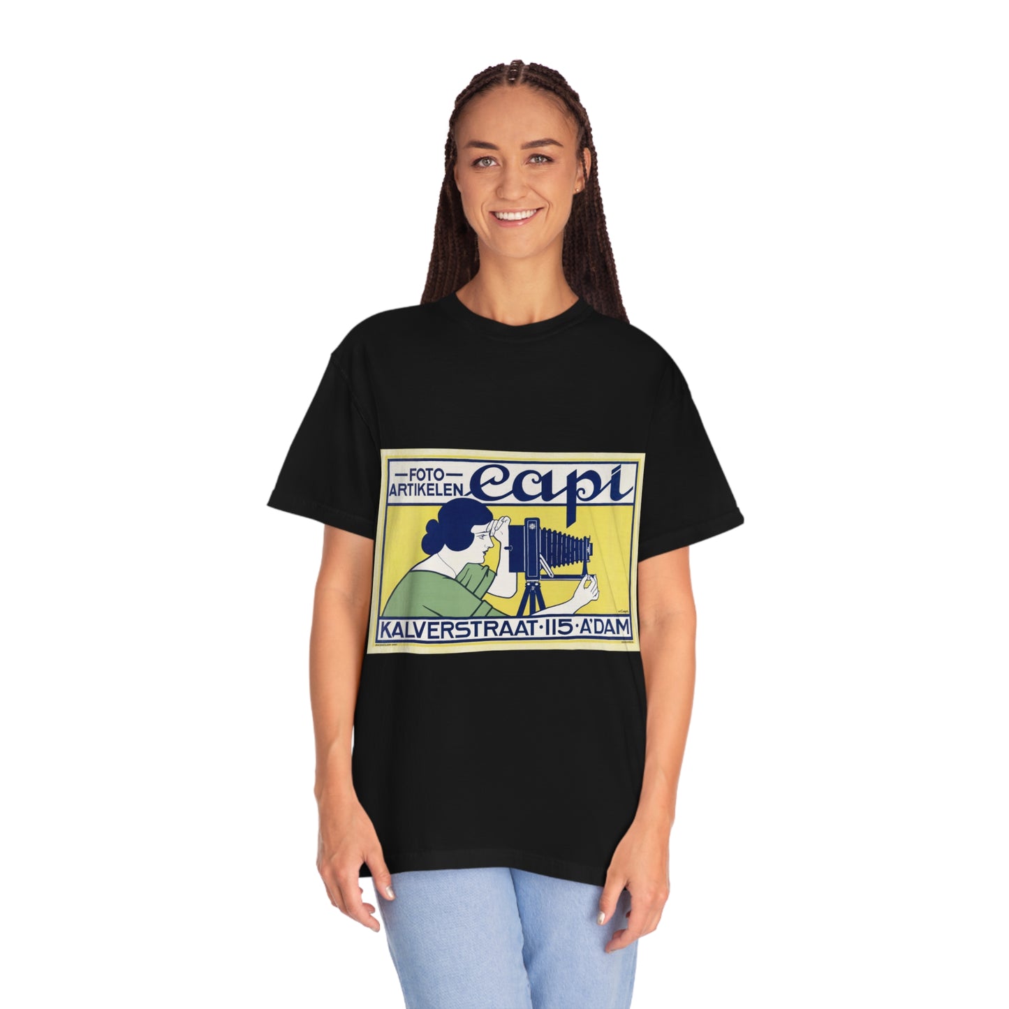 Retro art deco photographer T-shirt