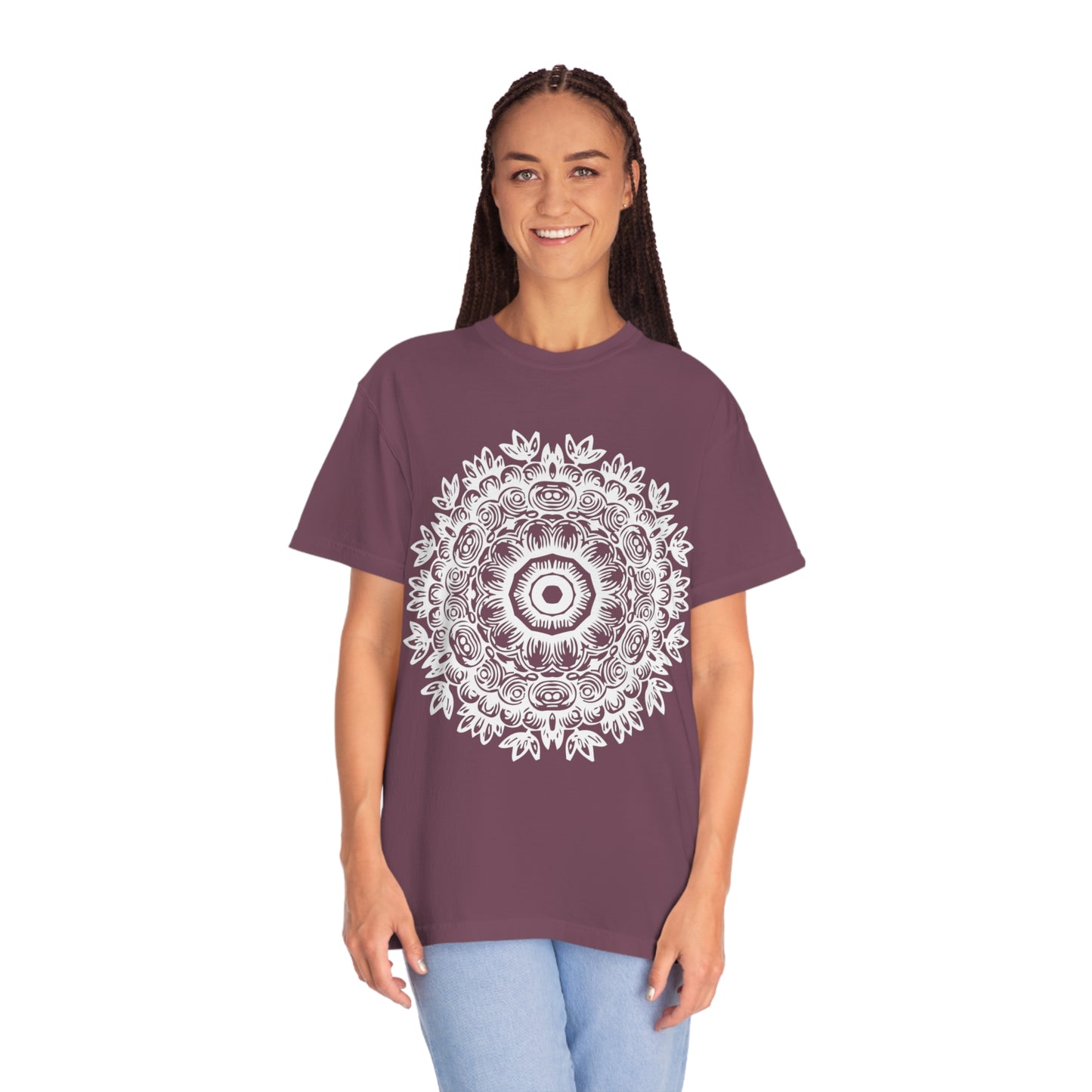 Flower Mandala Print Shirt