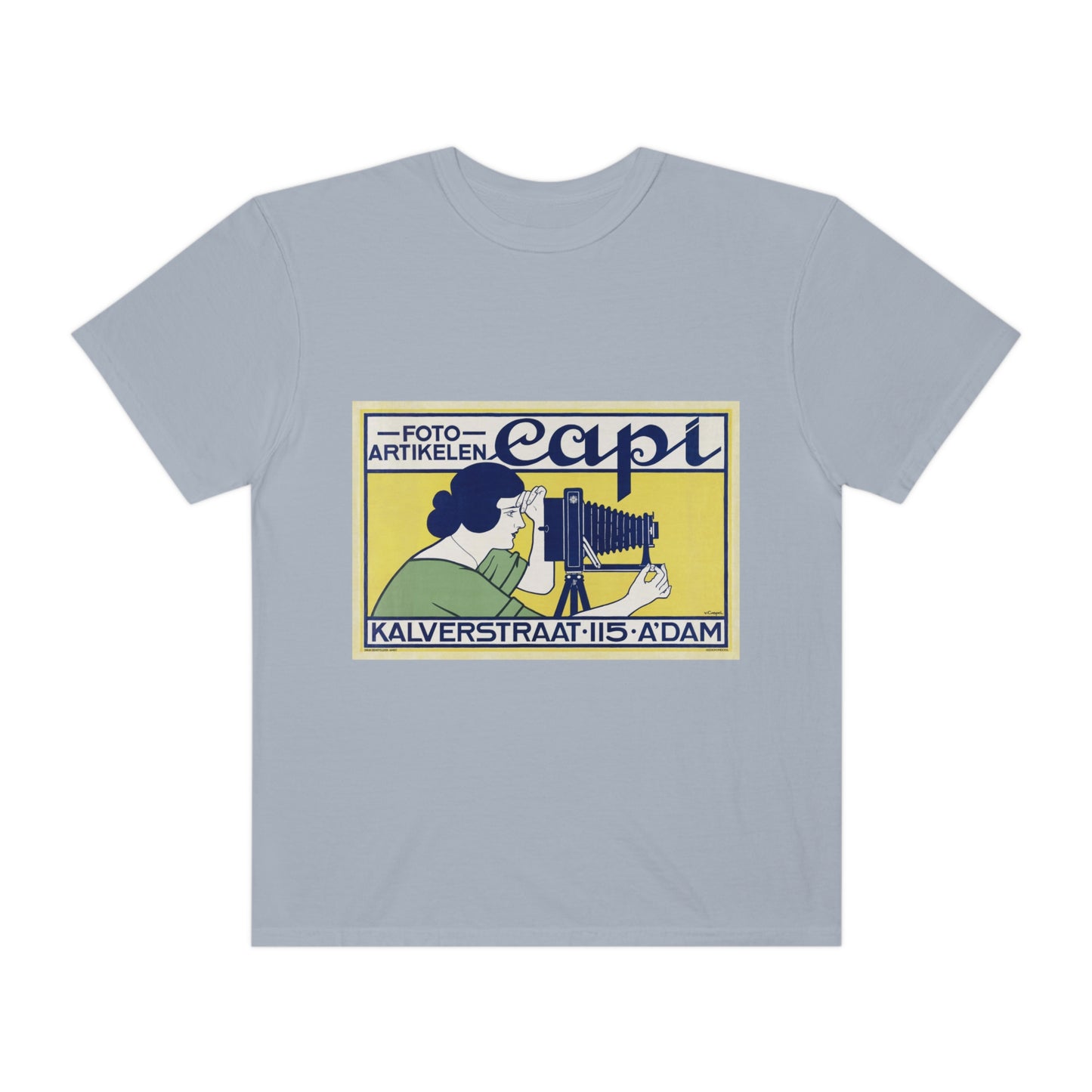 Retro art deco photographer T-shirt