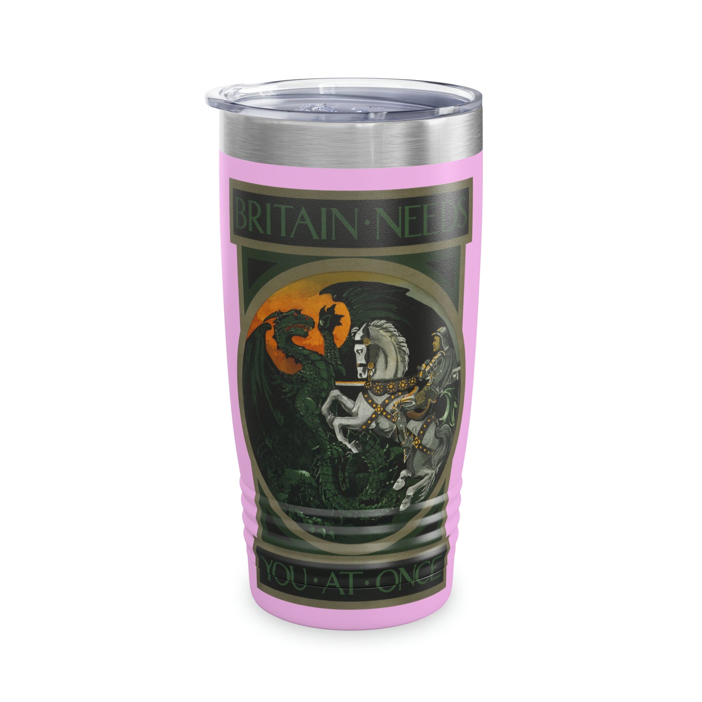 Vintage 'Britain Needs You' Ringneck Tumbler, 20oz