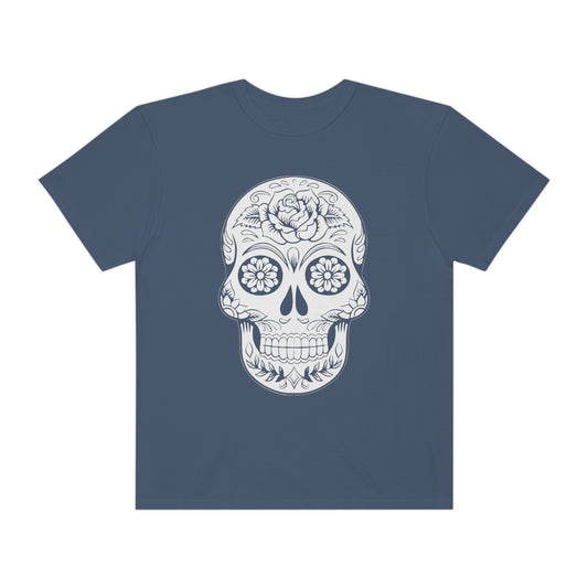 Day of the Dead Skull Print Shirt