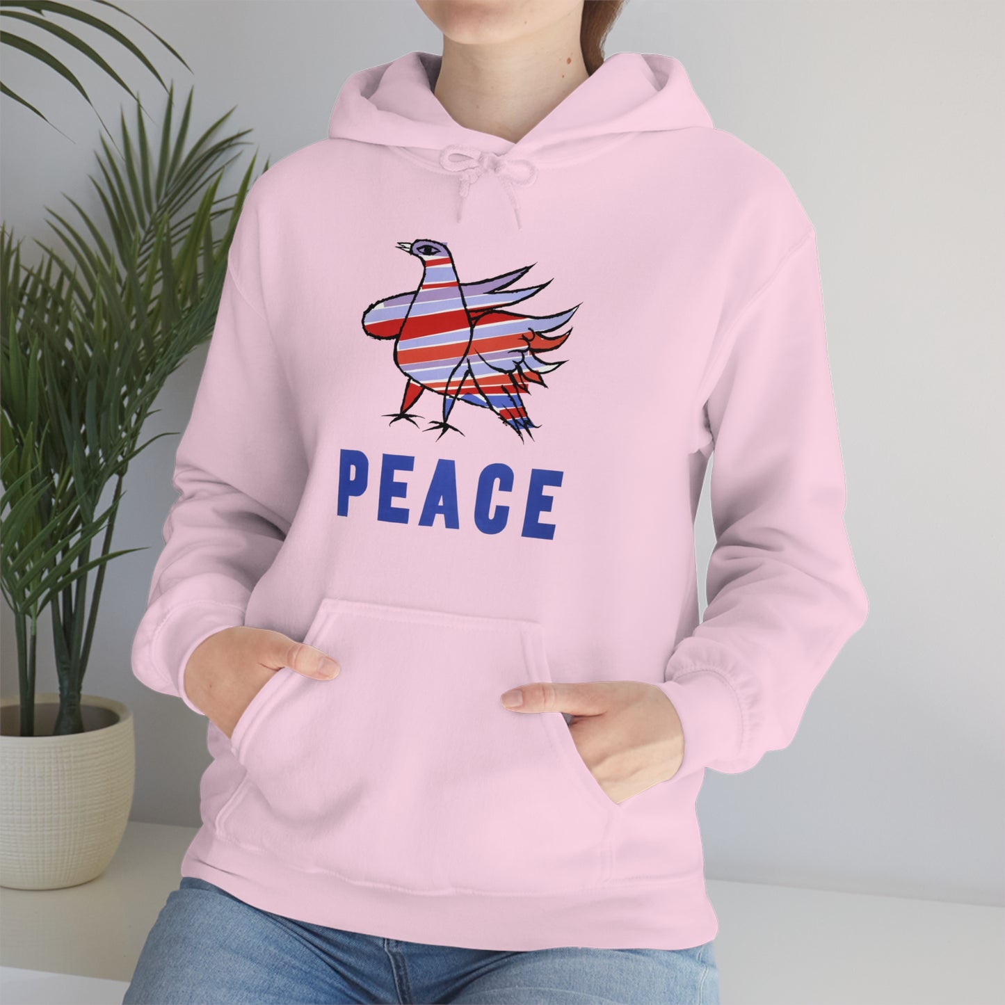 Peace Dove Hooded Sweatshirt