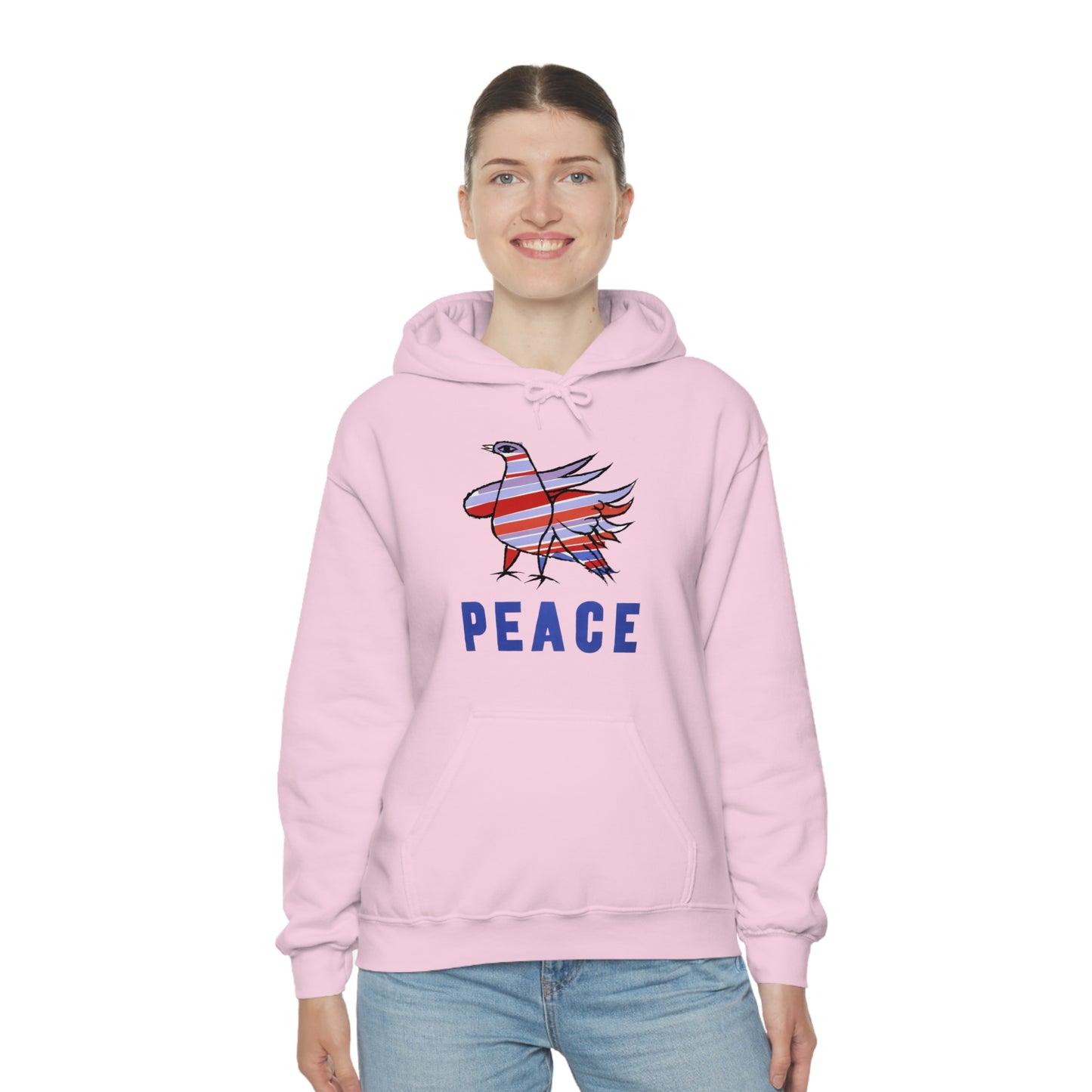 Peace Dove Hooded Sweatshirt