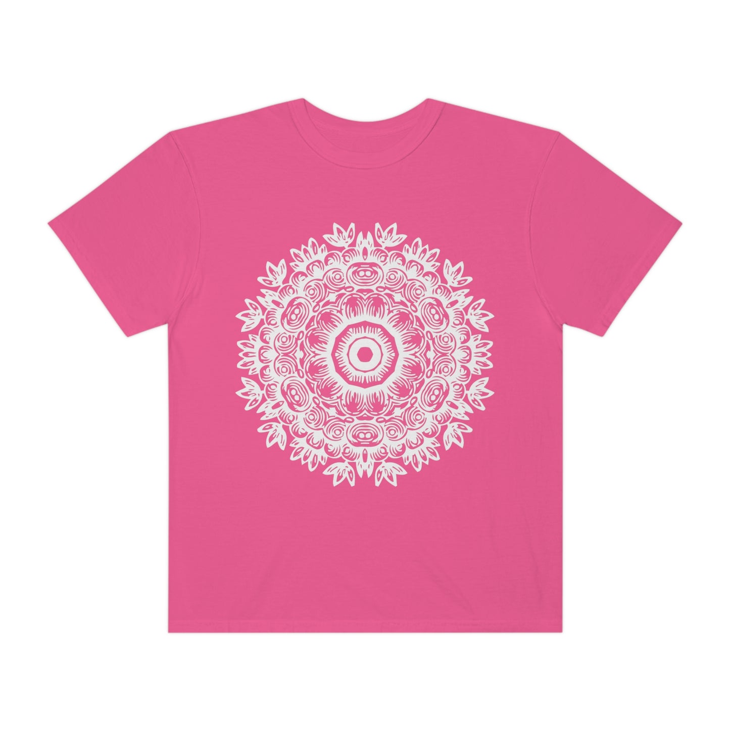 Flower Mandala Print Shirt