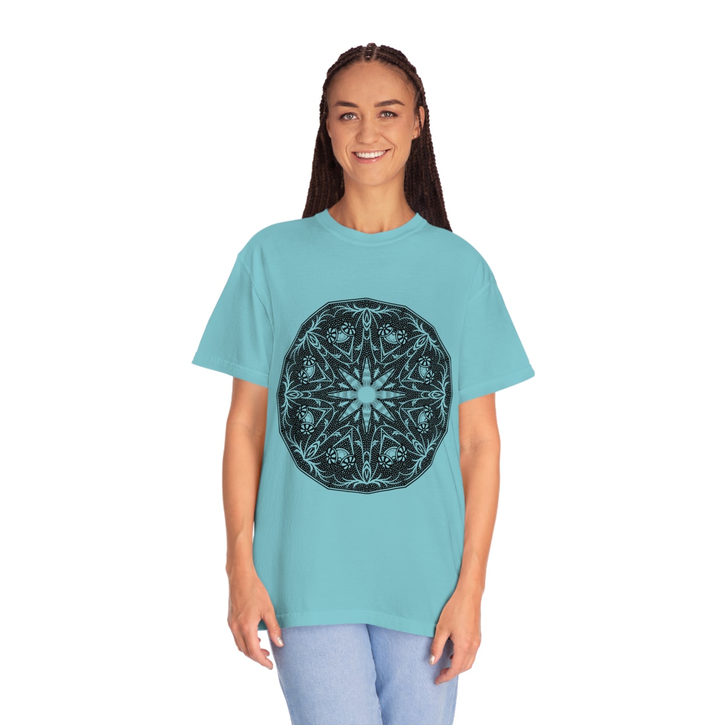 Circular Mandala Print Shirt