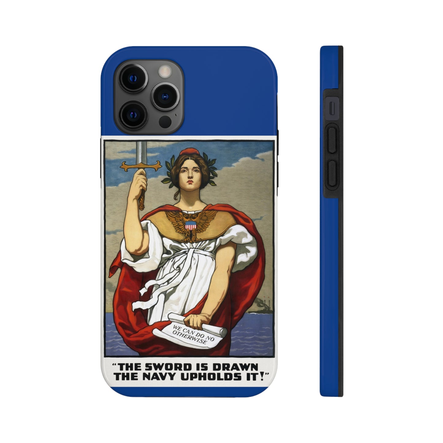 Vintage 'Sword Is Drawn' WWI Propaganda Tough Phone Cases