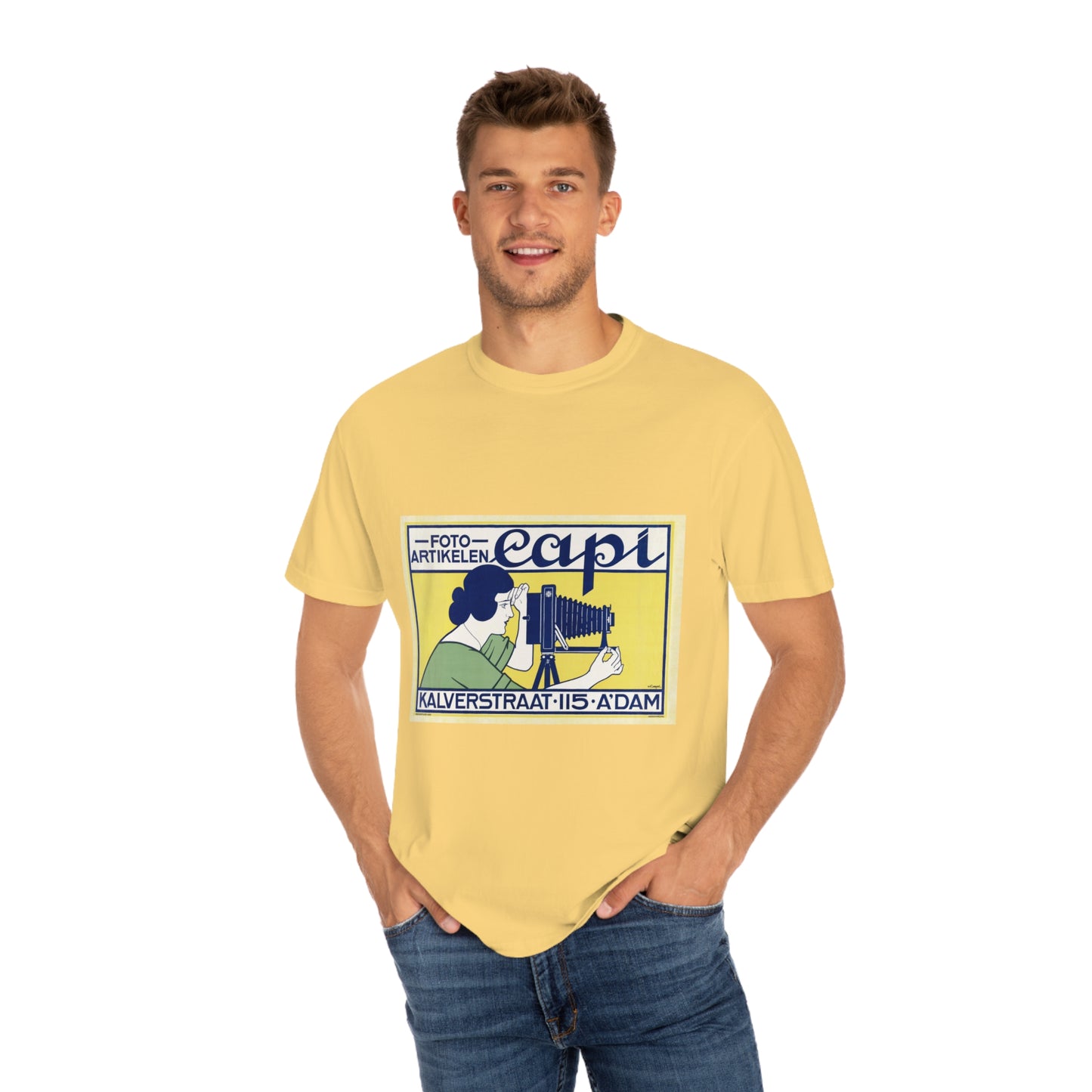 Retro art deco photographer T-shirt