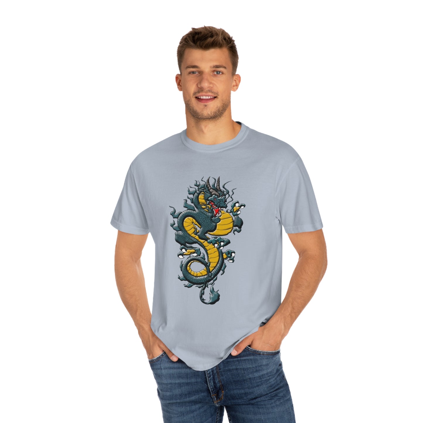 Chinese Dragon Print Shirt