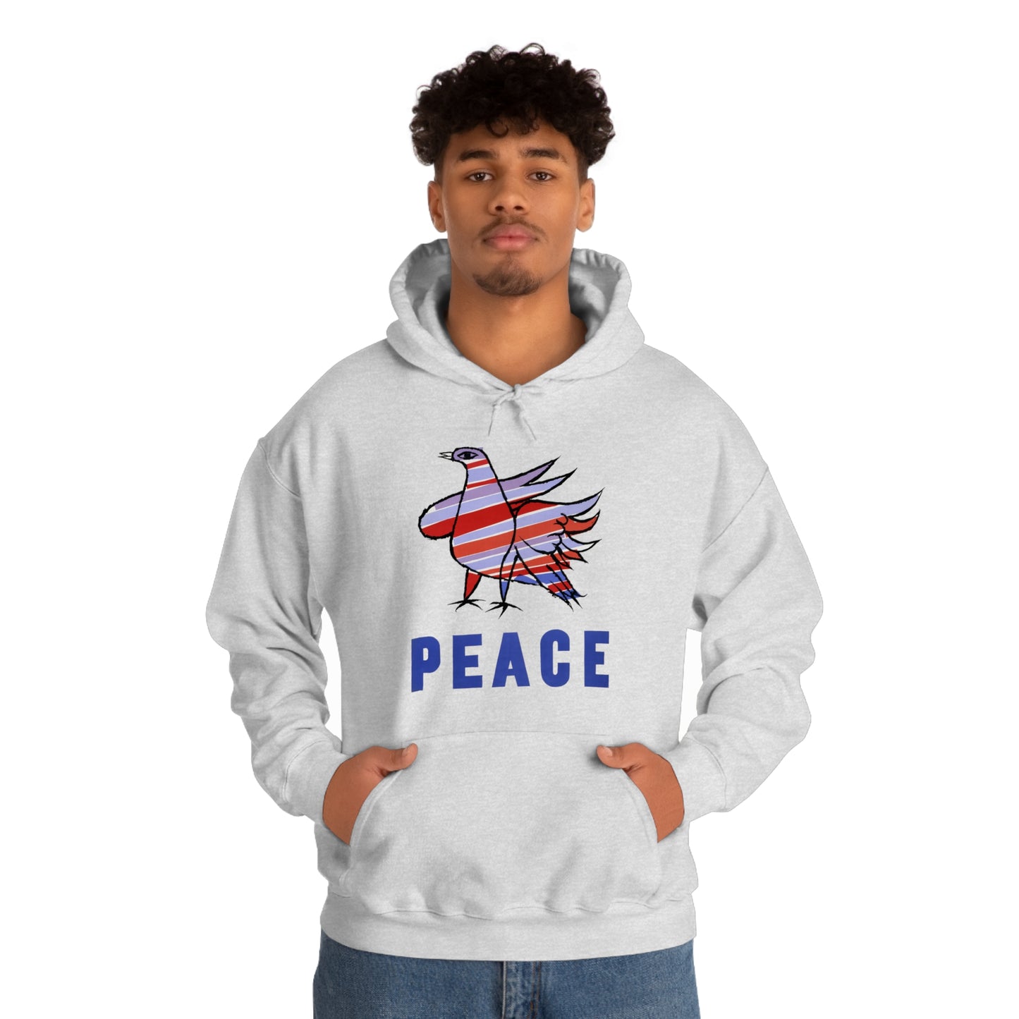 Peace Dove Hooded Sweatshirt