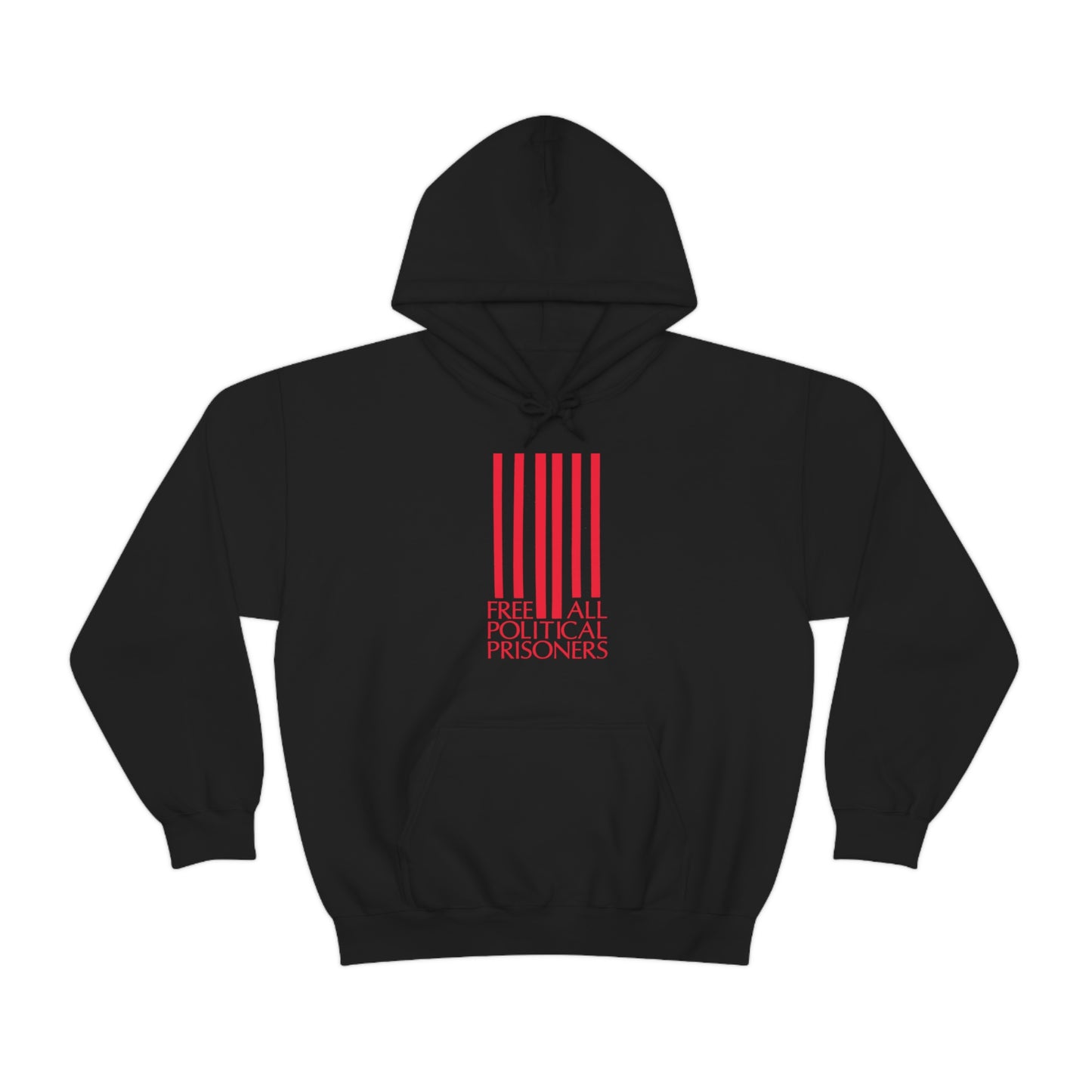 'Free All Political Prisoners' Hooded Sweatshirt