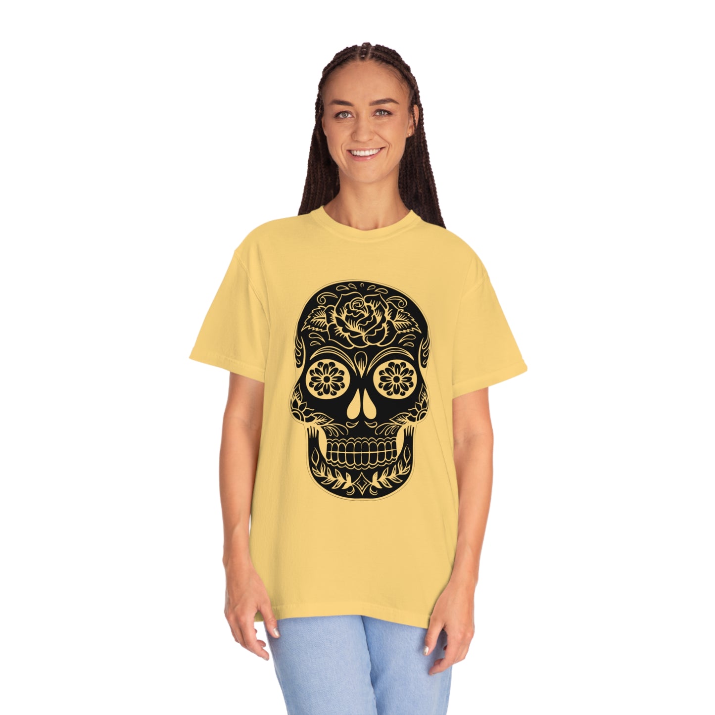 Day of the Dead Skull Print Shirt