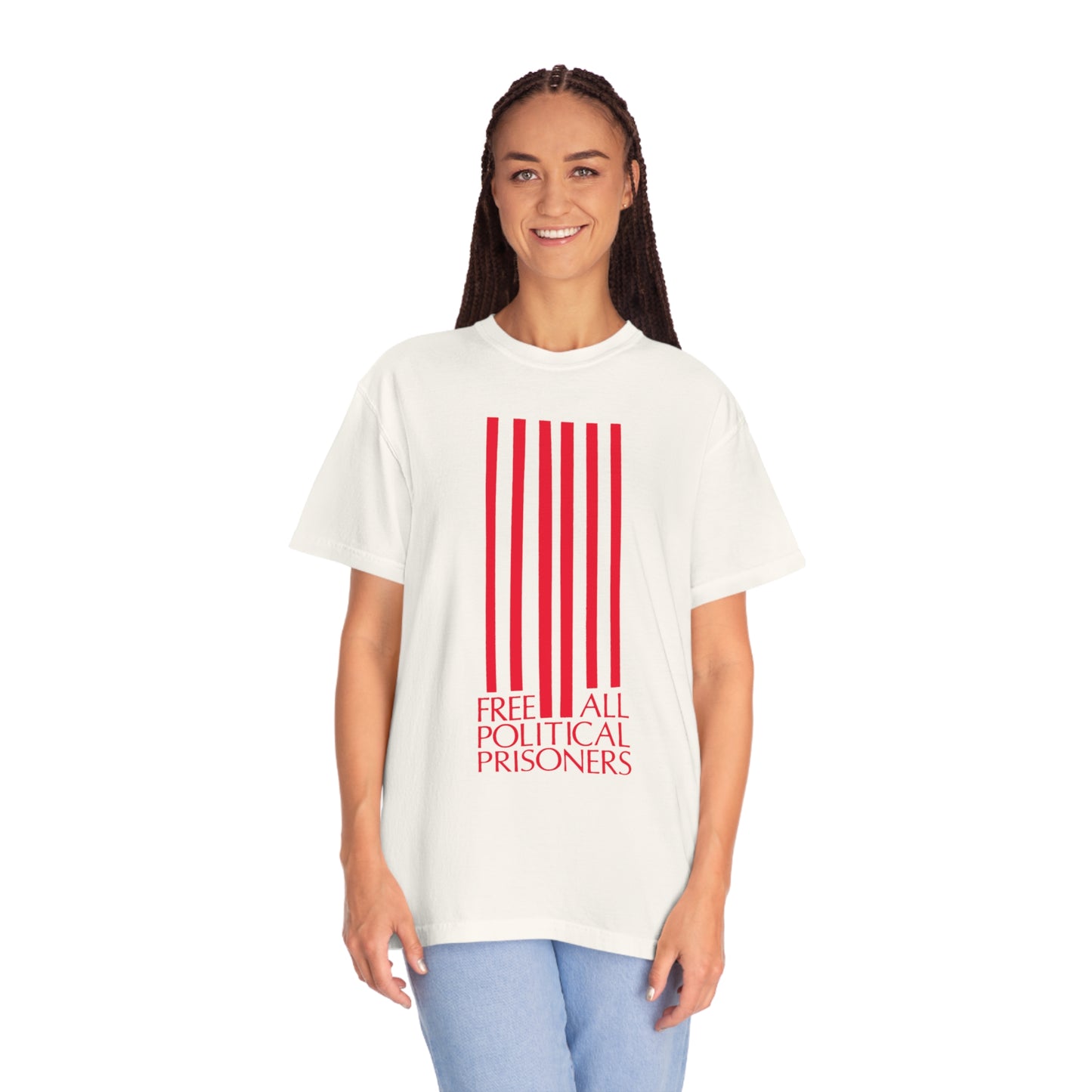 'Free All Political Prisoners' Print Shirt