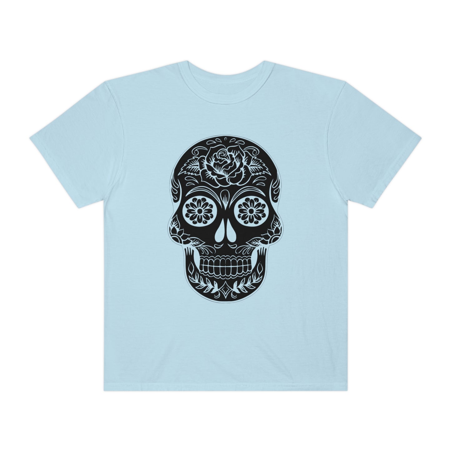 Day of the Dead Skull Print Shirt