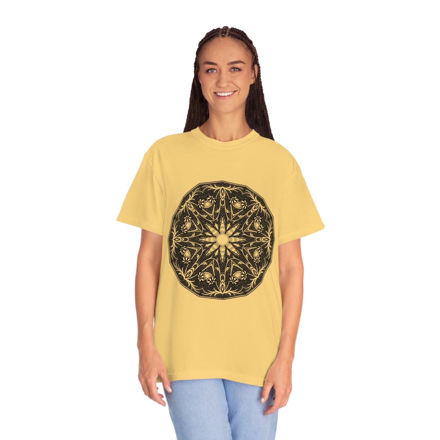 Circular Mandala Print Shirt