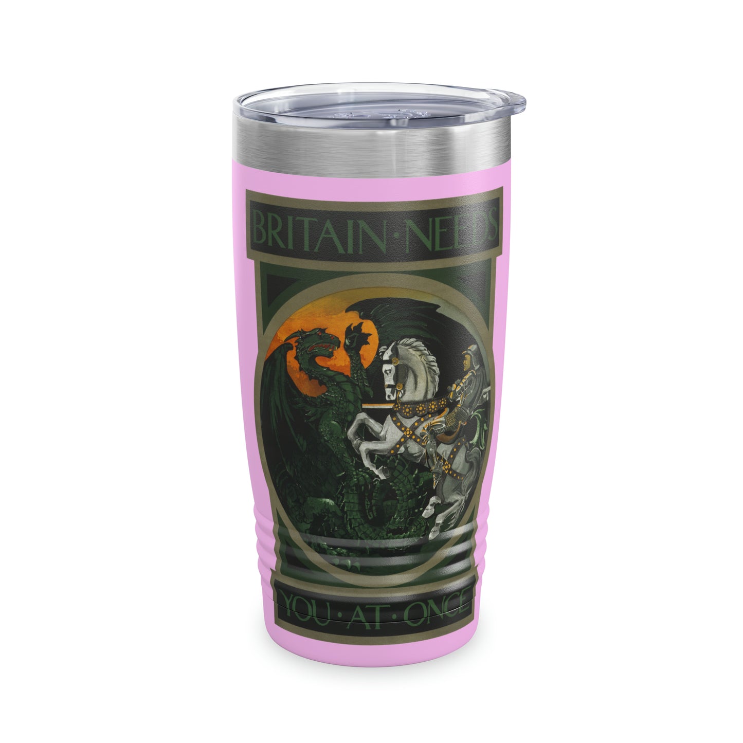 Vintage 'Britain Needs You' Ringneck Tumbler, 20oz