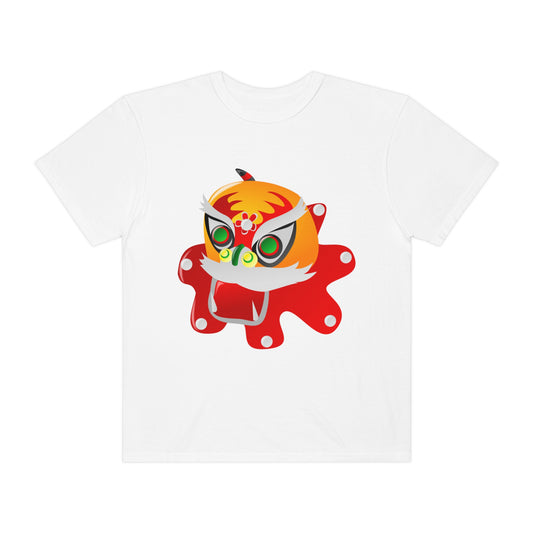 Chinese Lion Dance Print Shirt