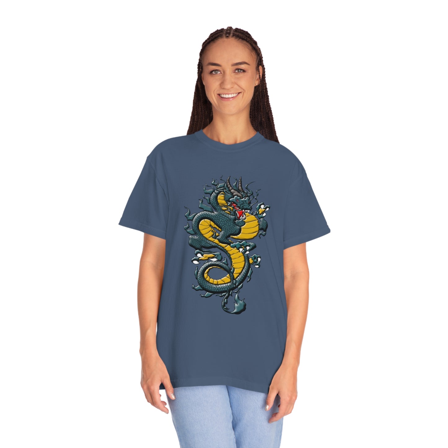 Chinese Dragon Print Shirt