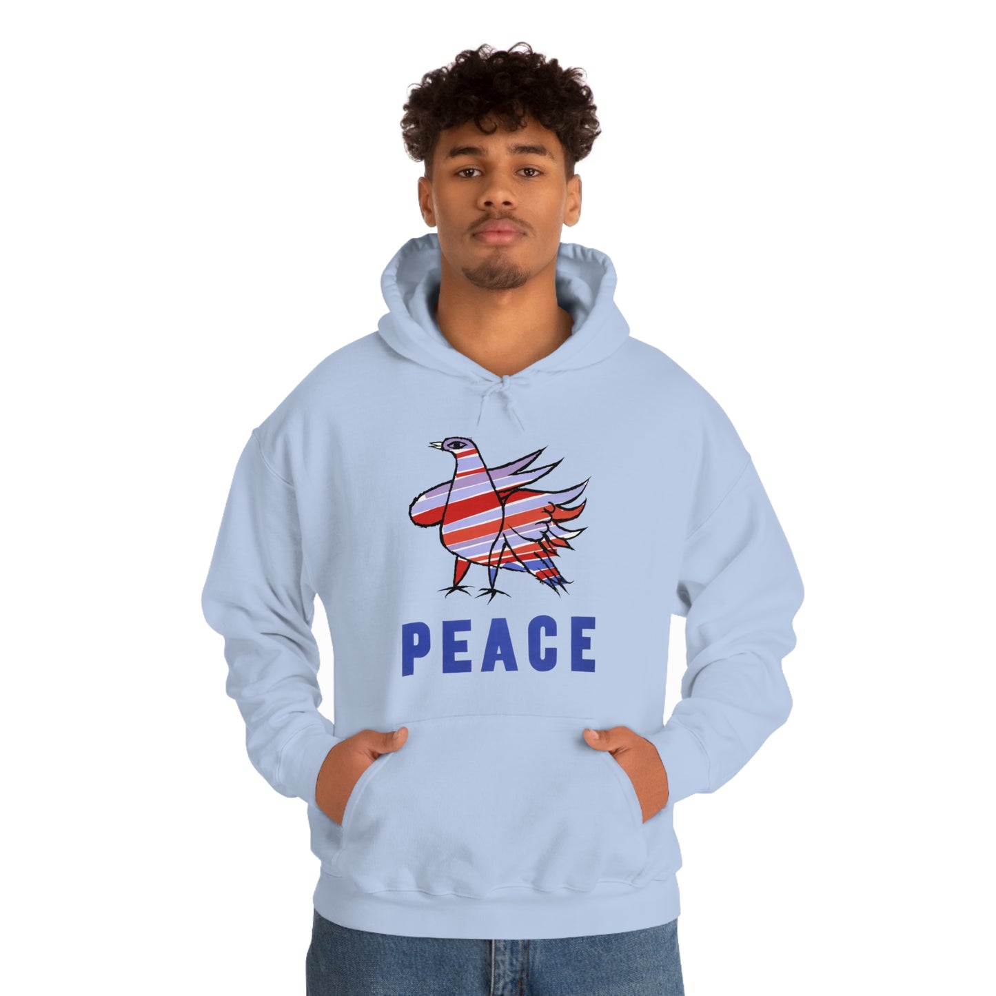 Peace Dove Hooded Sweatshirt