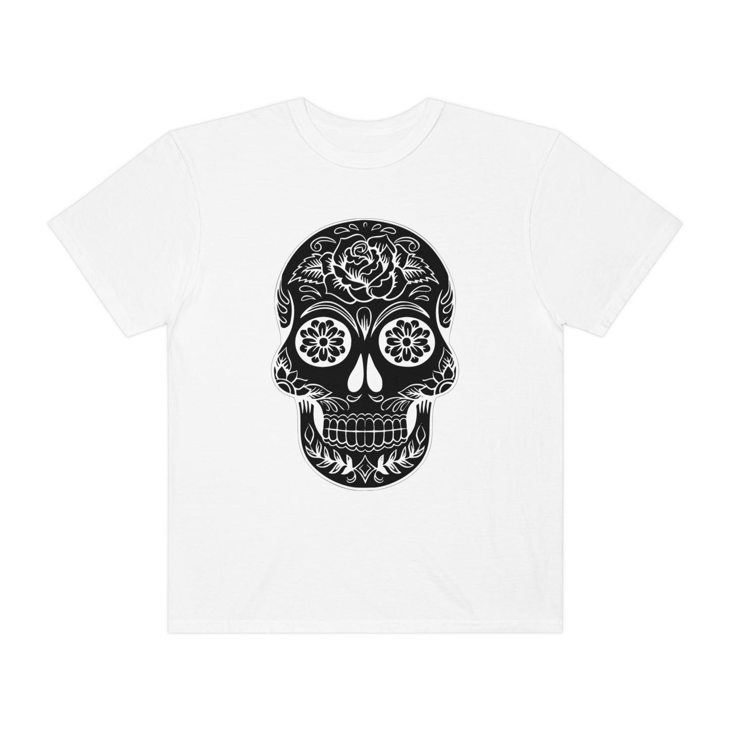 Day of the Dead Skull Print Shirt