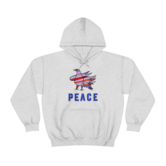 Peace Dove Hooded Sweatshirt