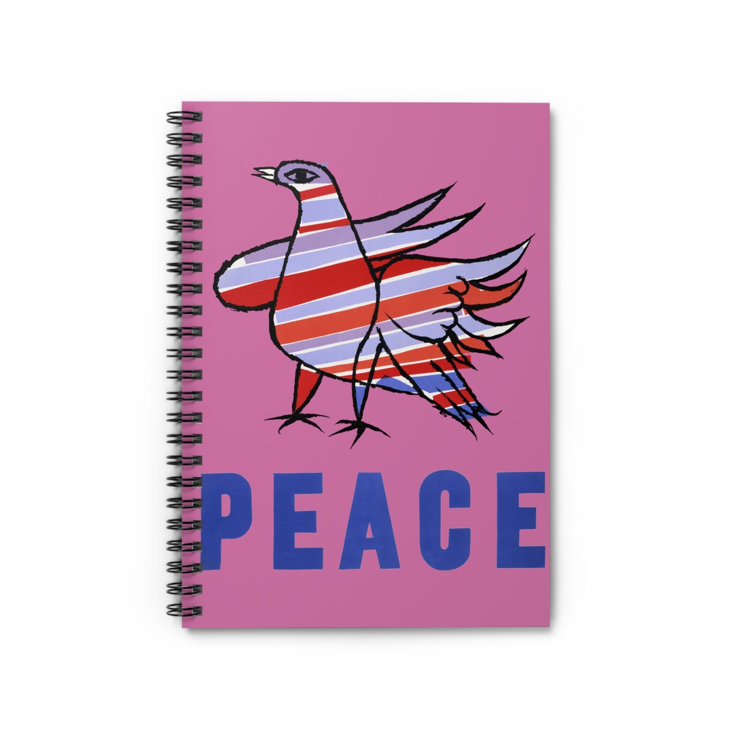 Peace Dove Spiral Notebook - Ruled Line