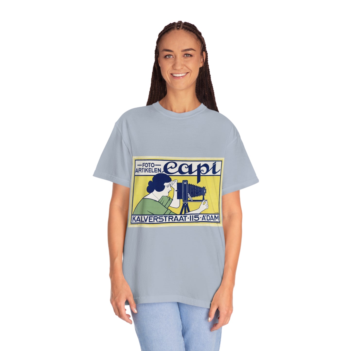 Retro art deco photographer T-shirt