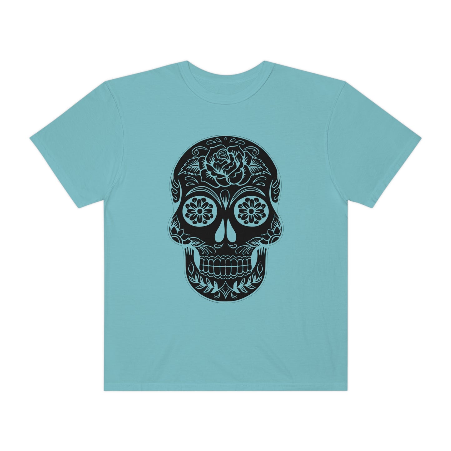 Day of the Dead Skull Print Shirt