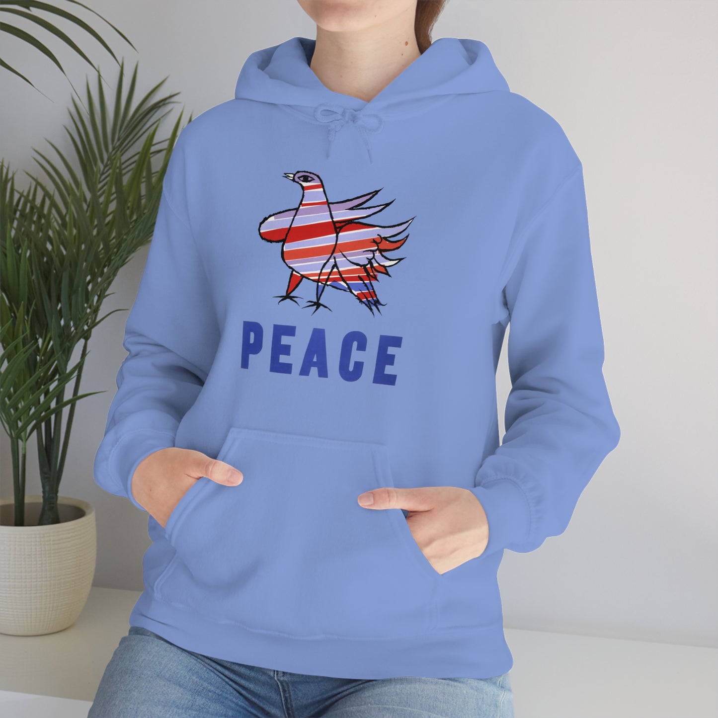 Peace Dove Hooded Sweatshirt