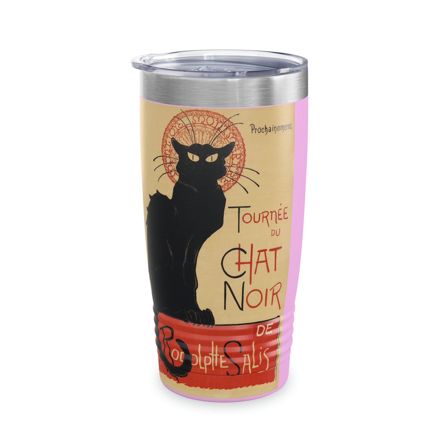 Vintage Chat Noir Ringneck Tumbler, 20oz