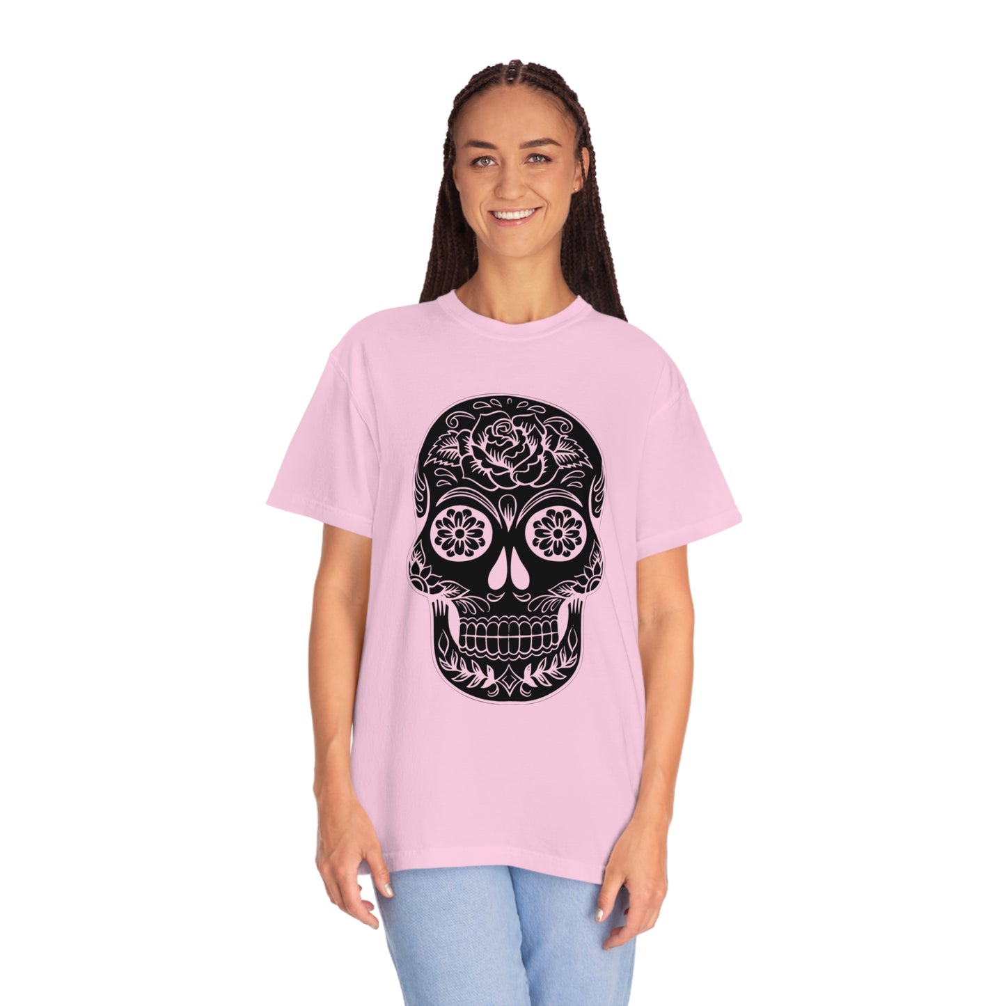 Day of the Dead Skull Print Shirt