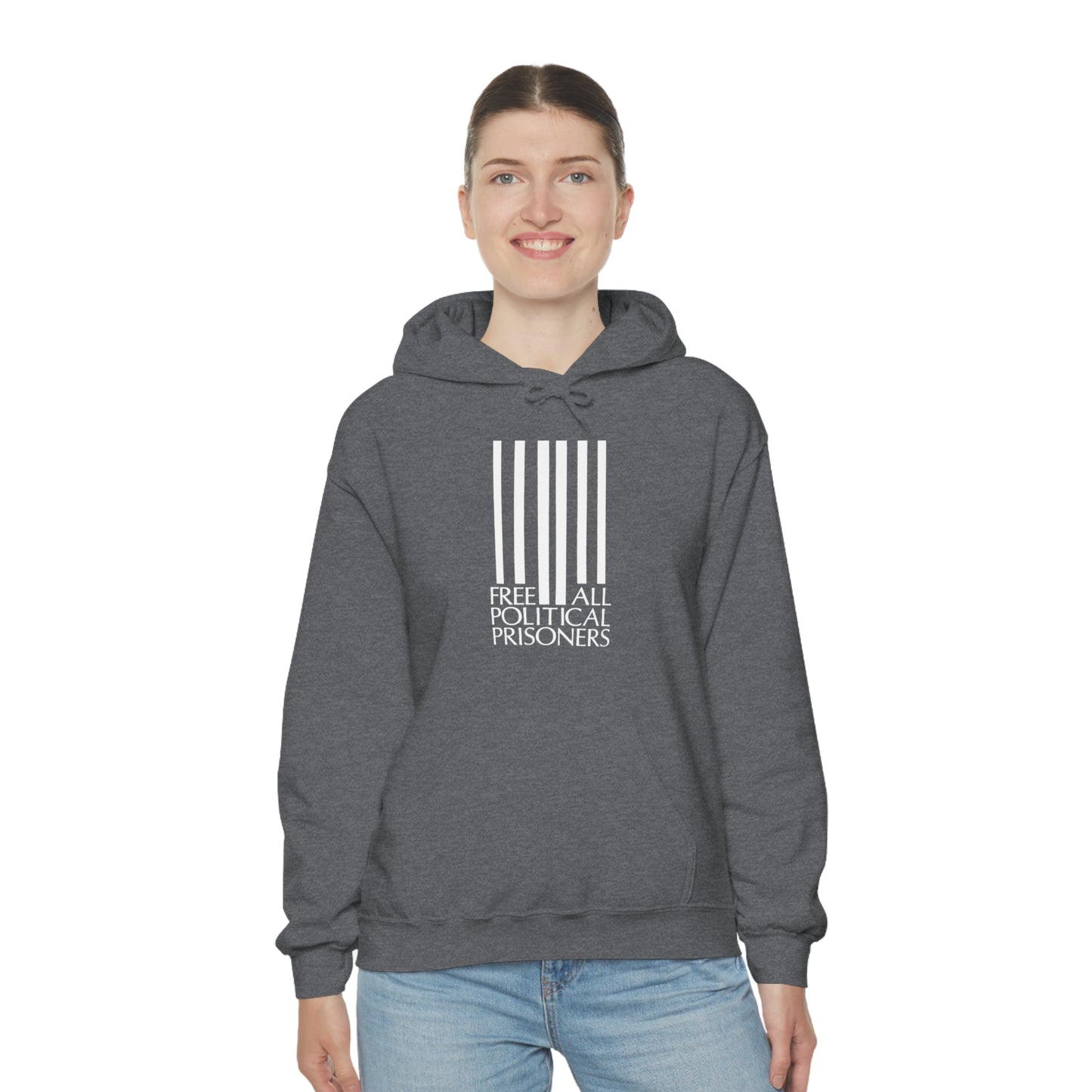 'Free All Political Prisoners' Hooded Sweatshirt